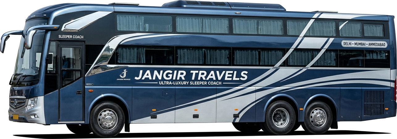 Jangir Travels Running Luxury Coach
